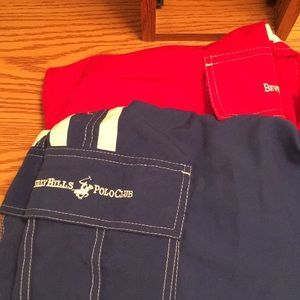 Swimsuit Package Red+Blue Beverly Hills Polo Club